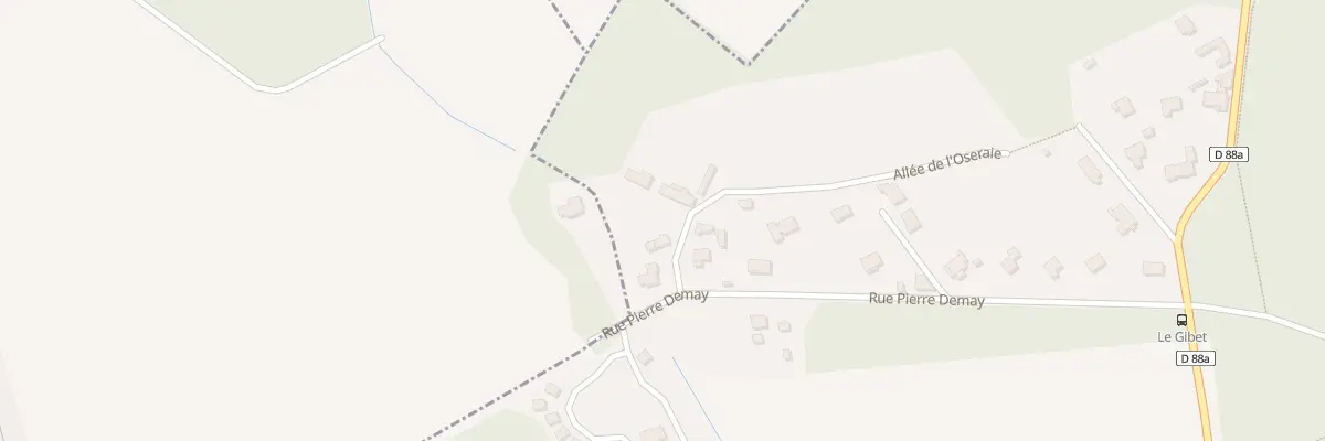 Plan du 10 Sen du Gibet à Villeneuve-Saint-Denis