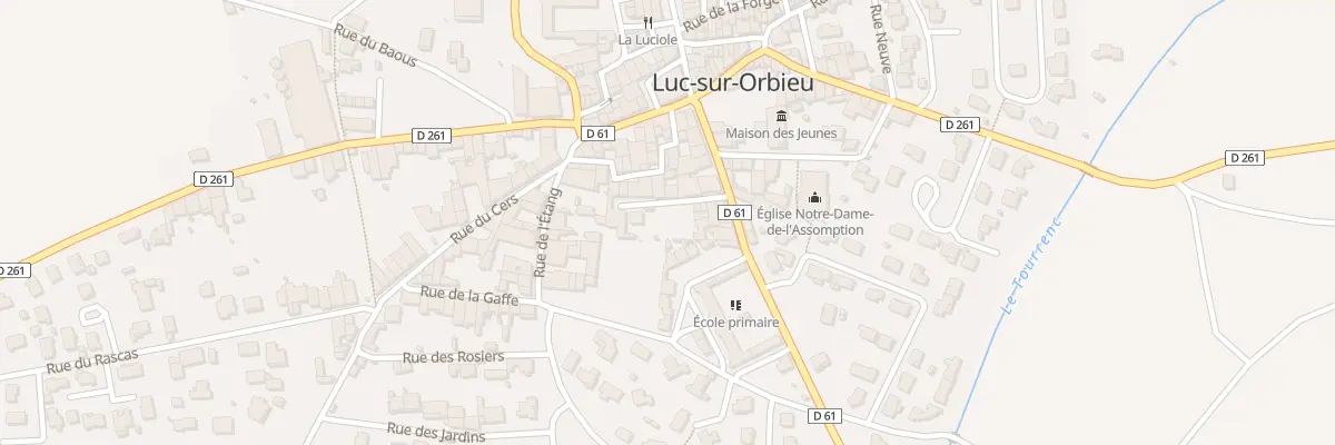 Plan du 7B Imp du Grenache à Luc-sur-Orbieu