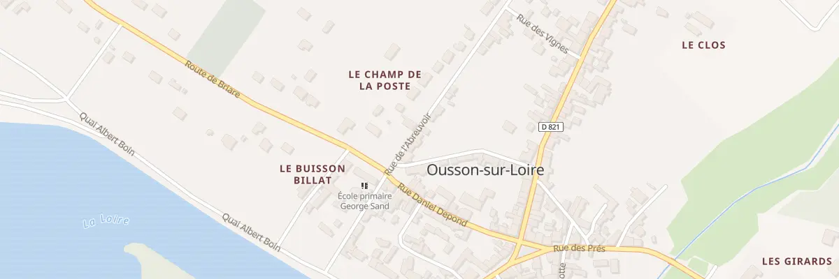 Plan du 18 Rue de l’Abreuvoir à Ousson-sur-Loire