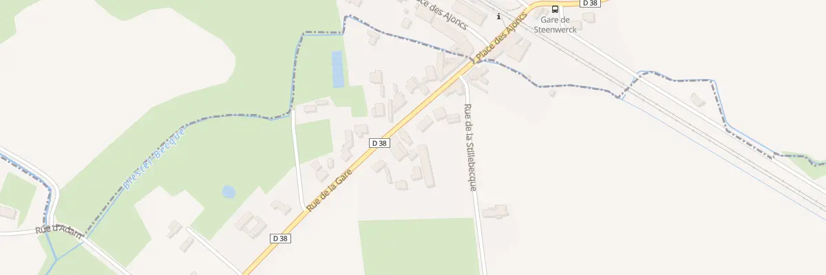 Plan du 1397 Rue de la Gare à Steenwerck