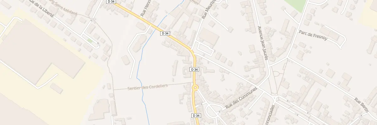 Plan du 25B Rue Basse Ville à Roye