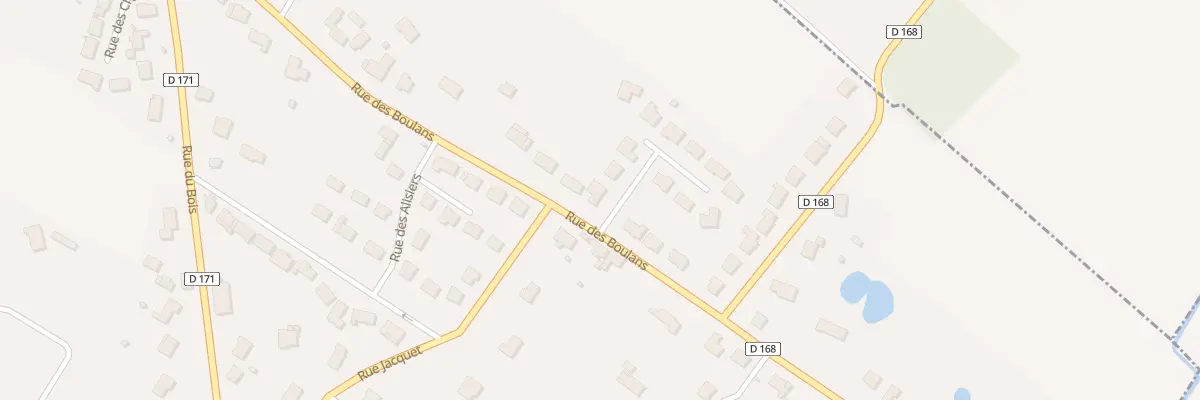 Plan du 385 Rue des Boulans à Neuve-Chapelle