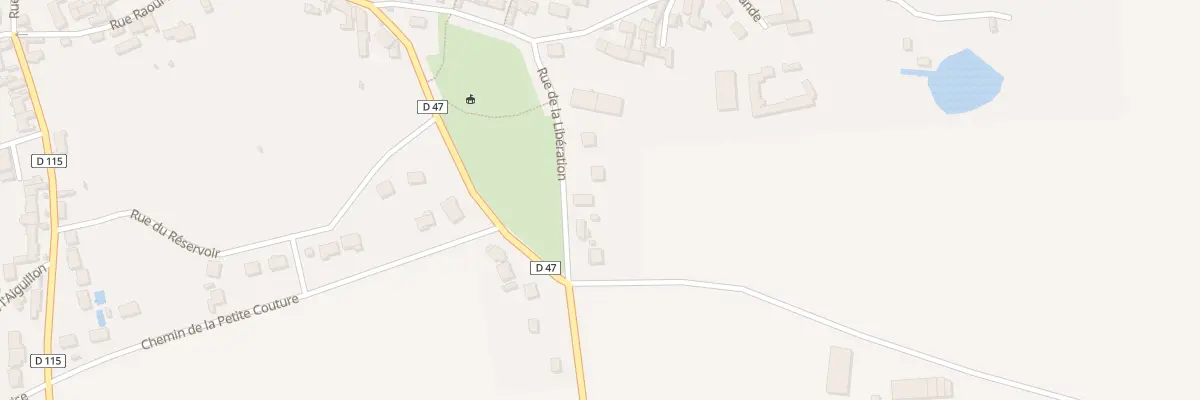 Plan du 5 Rue de la Liberation à Blandy