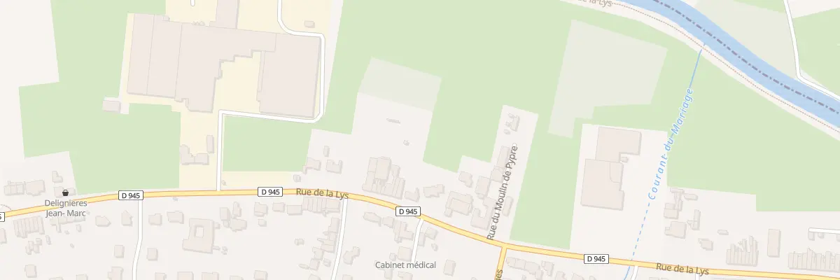 Plan du 2385 Rue de la Lys à Sailly-sur-la-Lys