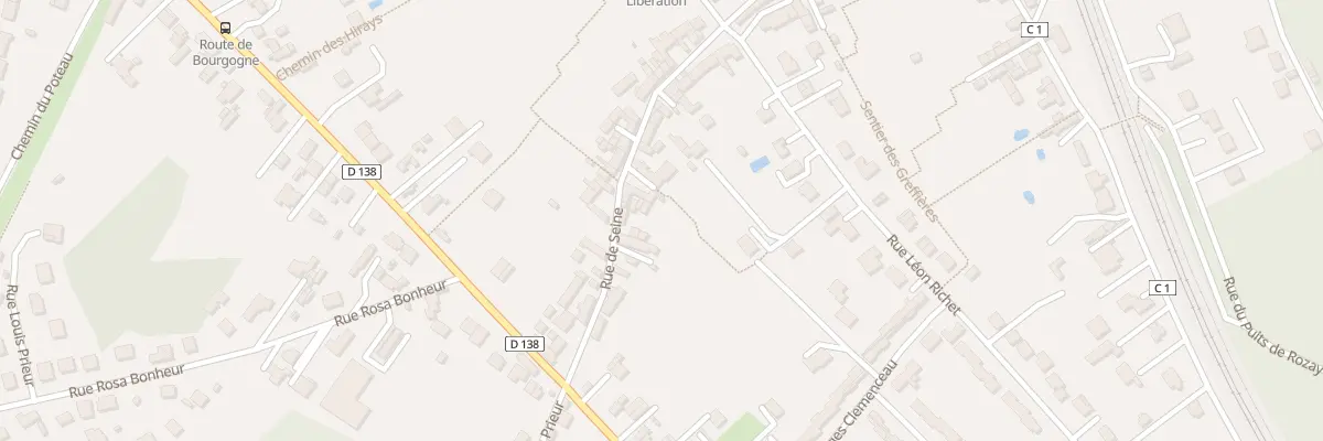 Plan du 10 Rue de Seine à Moret-Loing-et-Orvanne
