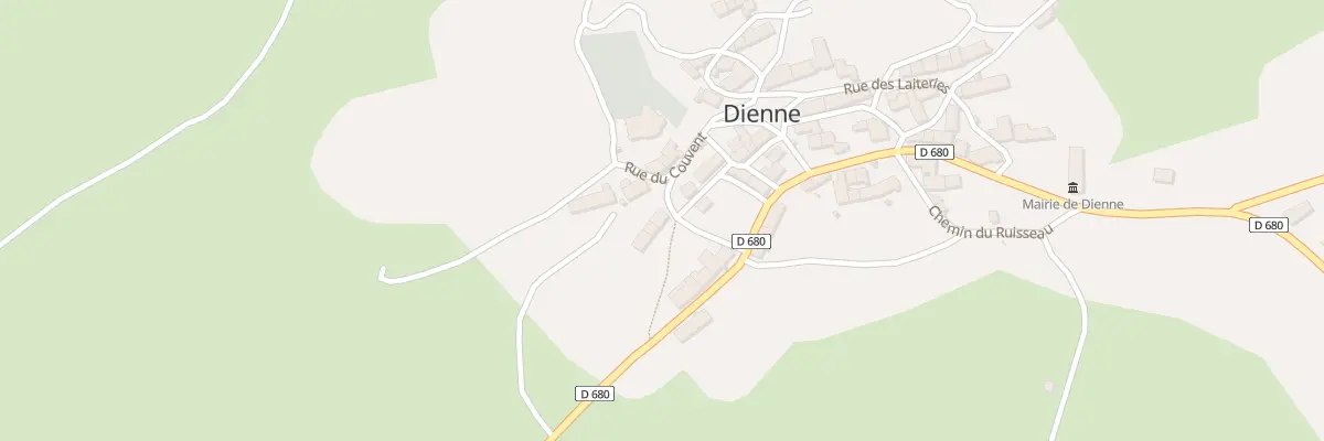 Plan du 5082 Le Bourg à Dienne