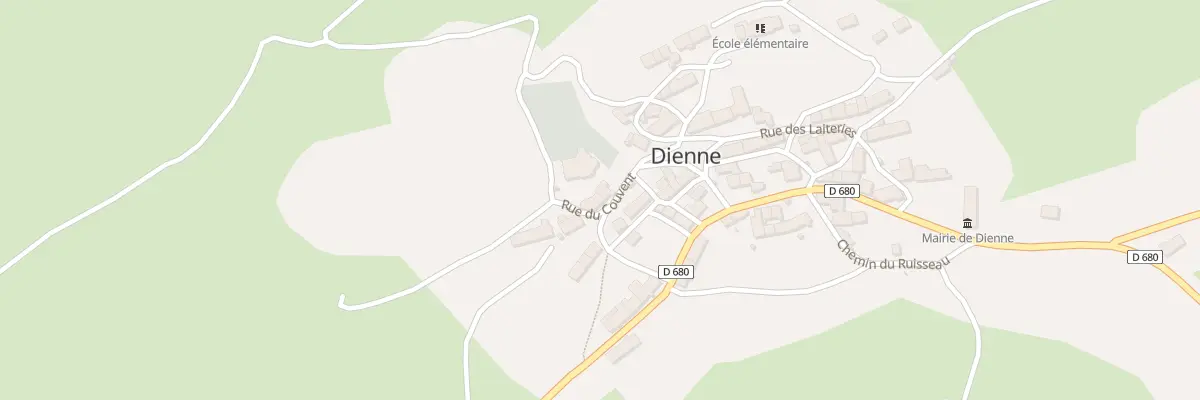 Plan du 5076 Le Bourg à Dienne