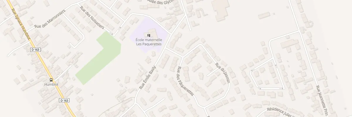 Plan du 2 Rue des Pâquerettes à Auchy-les-Mines