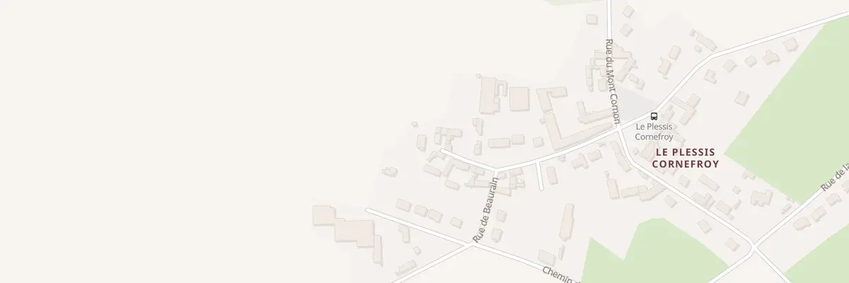 Plan du 63 Imp de Chaversy à Trumilly