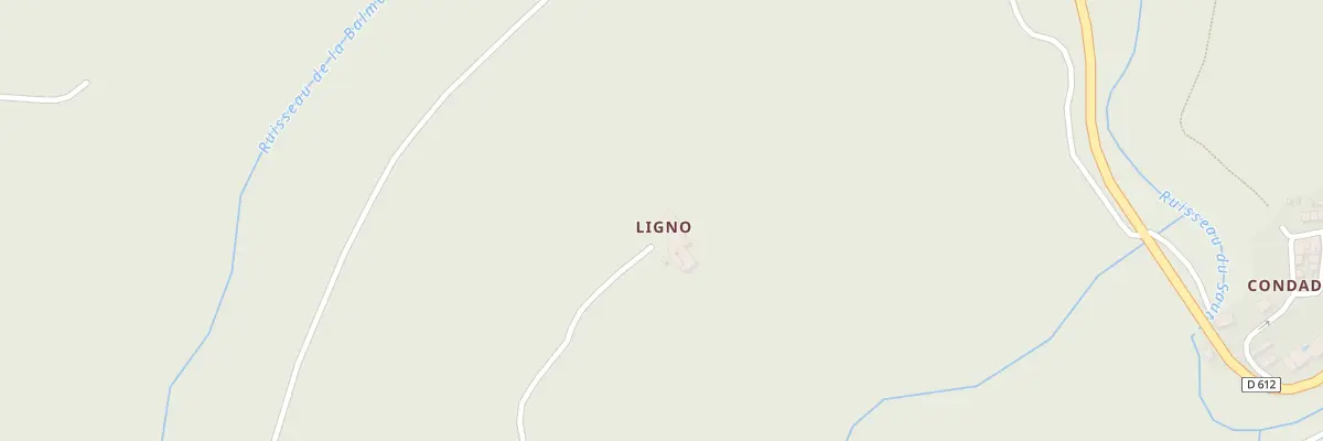 Plan du 5370 Ligno à Riols