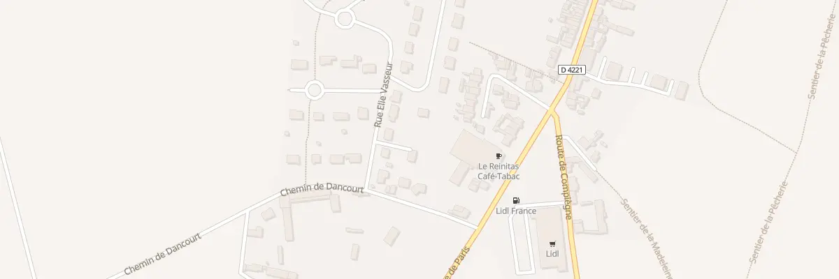 Plan du 5B Rue Elie Vasseur à Roye