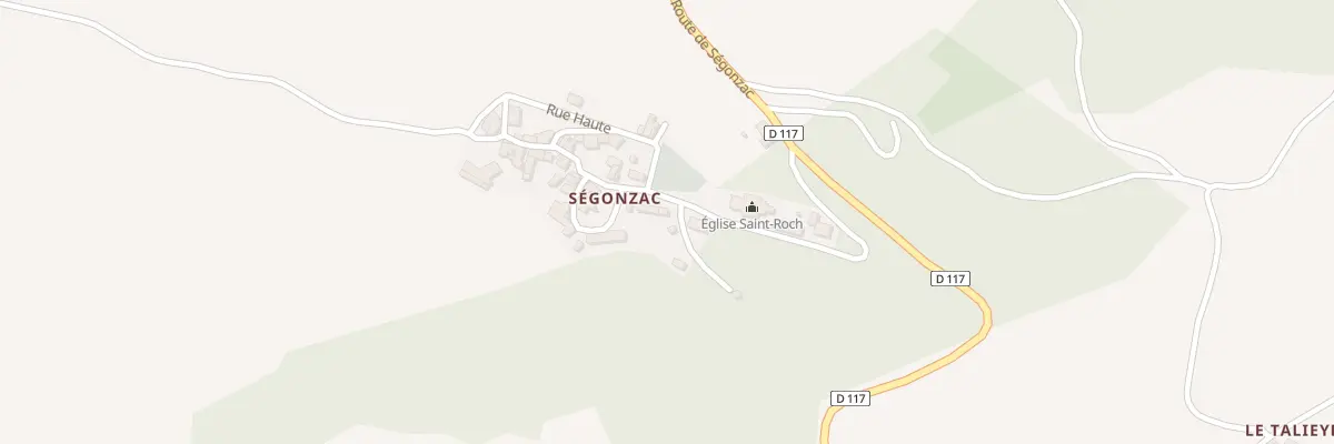 Plan du 5277 Segonzac à Vabres-l’Abbaye