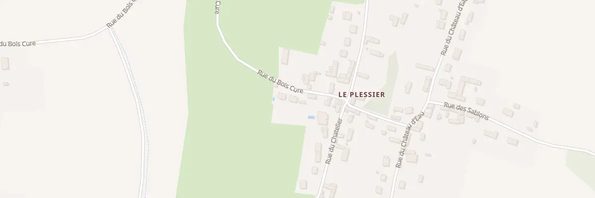 Plan du 2 Rue du Bois Cure à Margny-sur-Matz