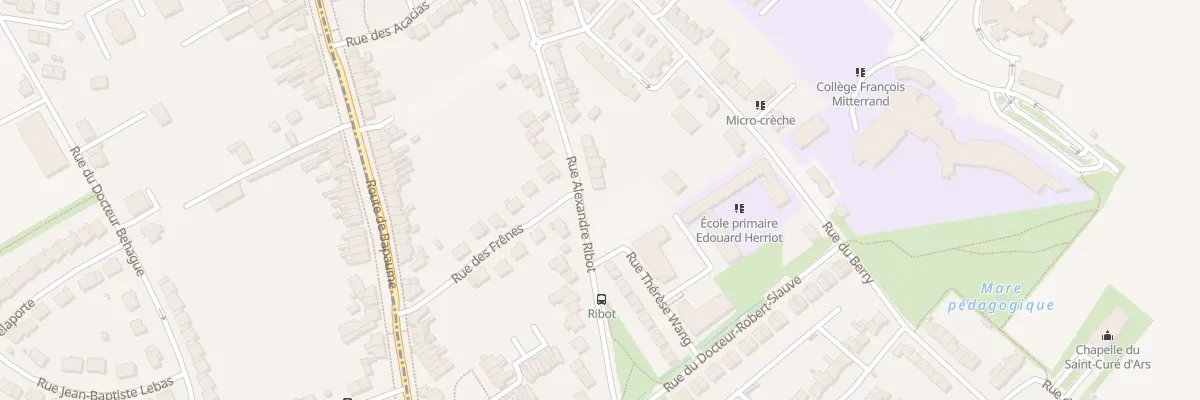 Plan du 97 Rue Alexandre Ribot à Arras