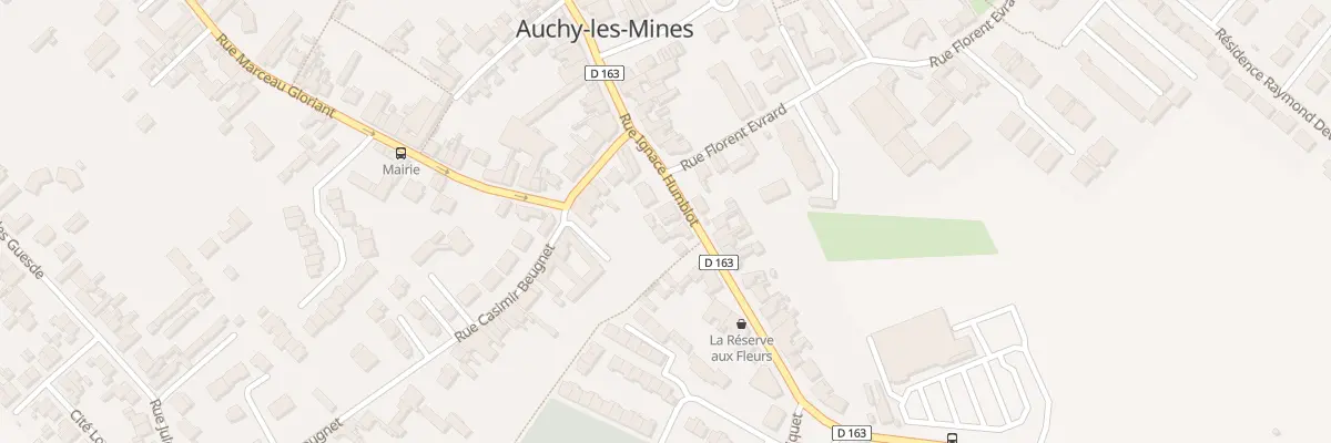 Plan du 163 Rue Ignace Humblot à Auchy-les-Mines