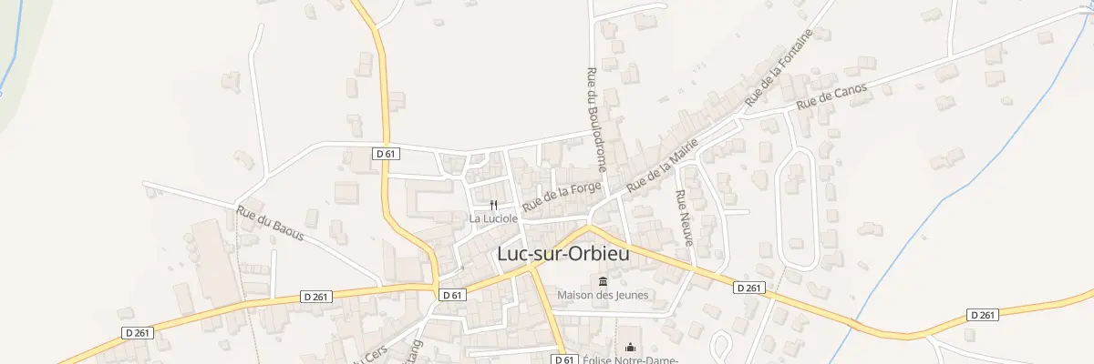 Plan du 3 Imp des Begonias à Luc-sur-Orbieu