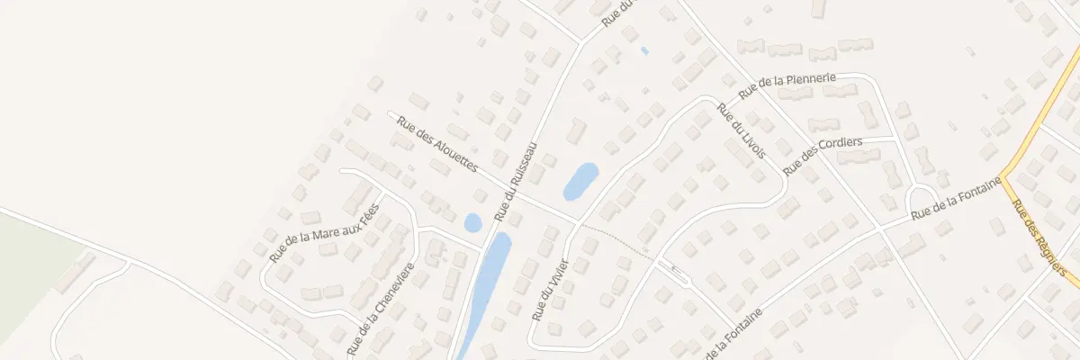 Plan du 238 Rue du Ruisseau à Amilly