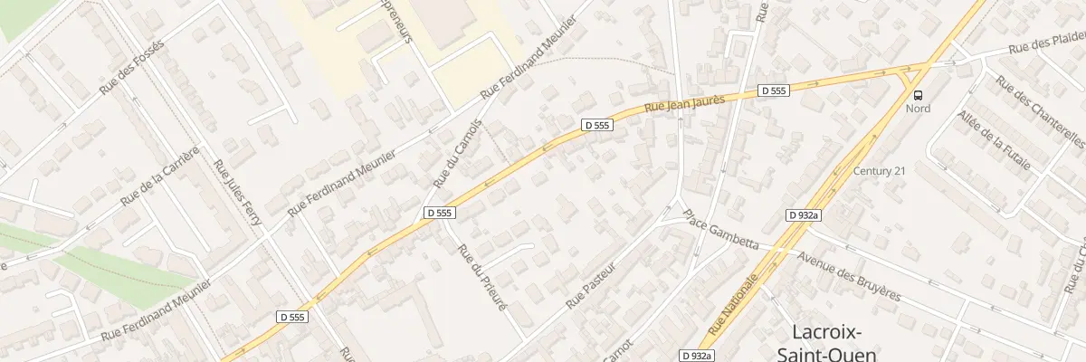 Plan du 124 Rue Jean Jaurès à Lacroix-Saint-Ouen