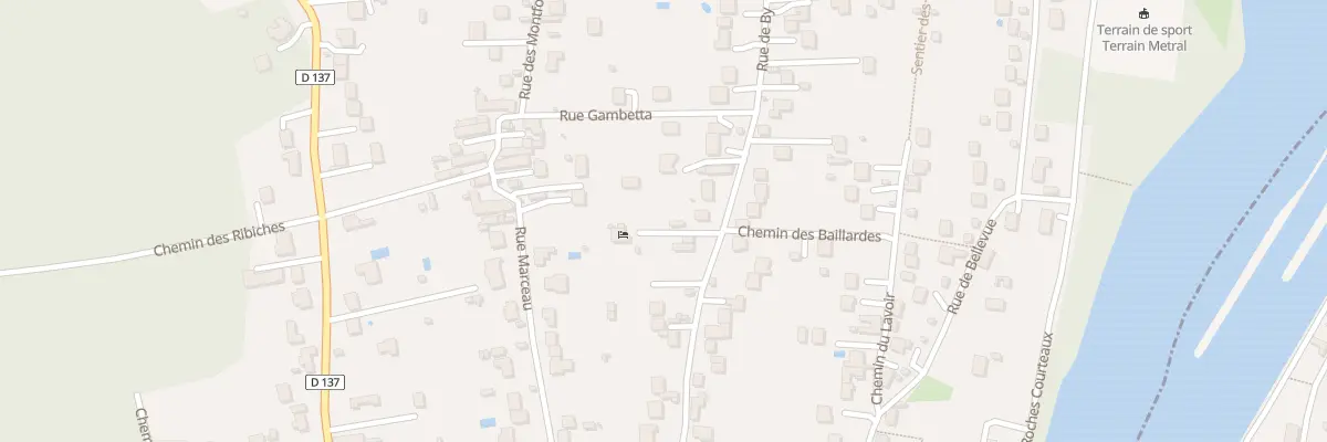 Plan du 148 Rue de By à Thomery