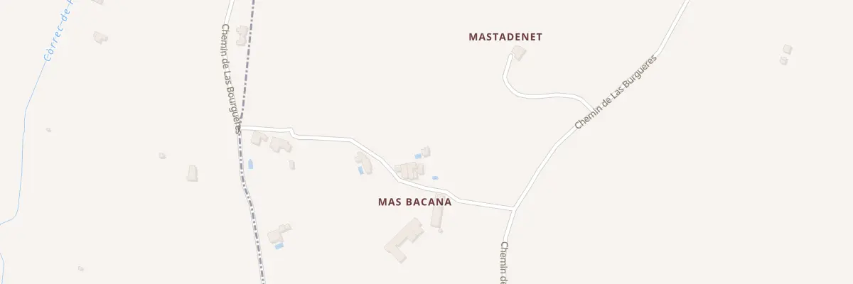 Plan du 932 Les Burgueres à Maureillas-las-Illas
