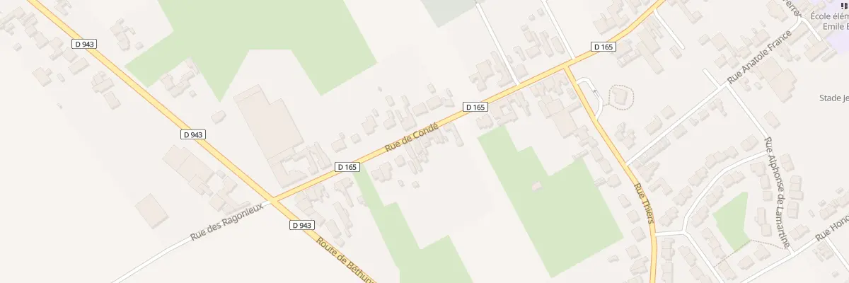 Plan du 99 Rue Conde à Loos-en-Gohelle