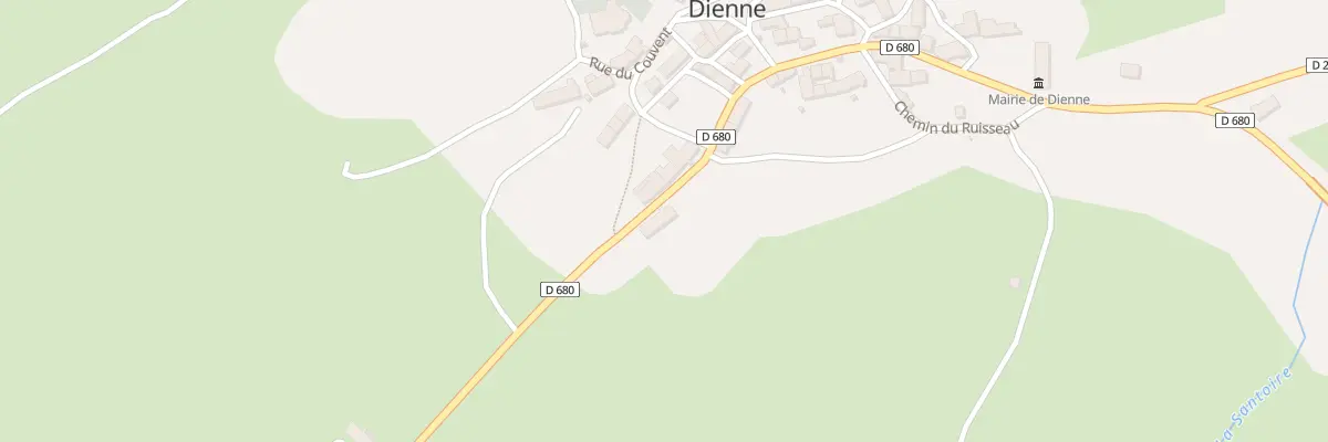 Plan du 5102 Le Bourg à Dienne