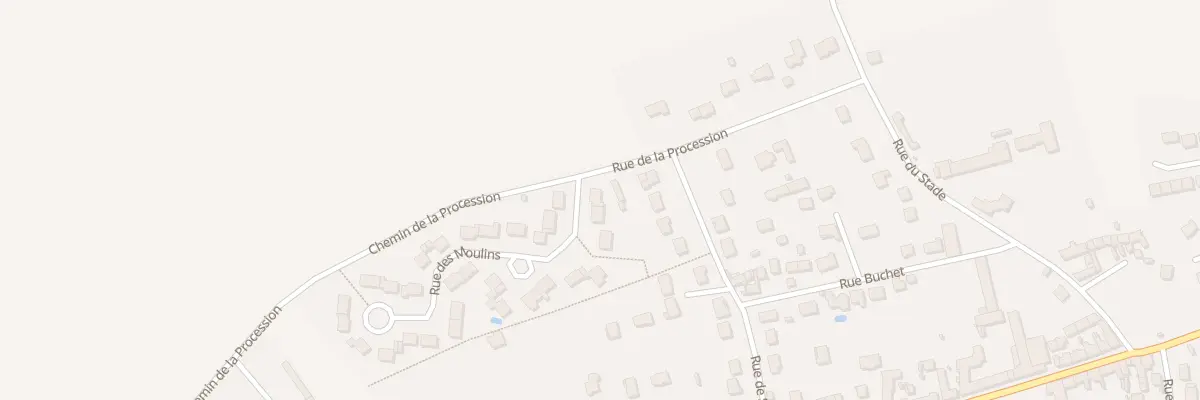 Plan du 1 Rue des Moulins à Silly-le-Long