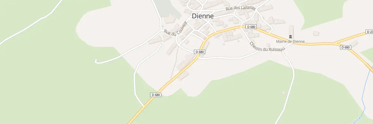 Plan du 5096 Le Bourg à Dienne