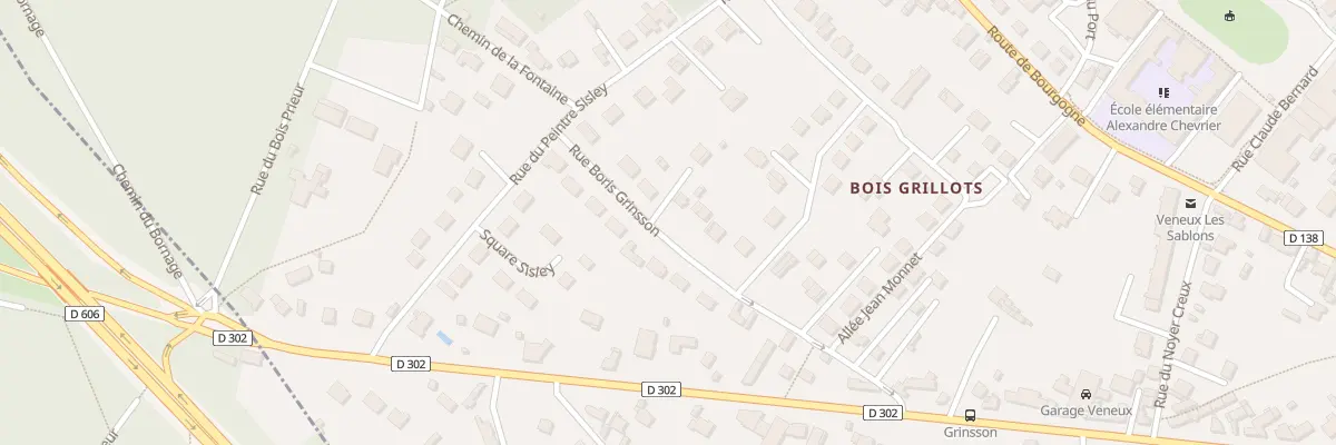 Plan du 22 Che de la Fontaine à Moret-Loing-et-Orvanne