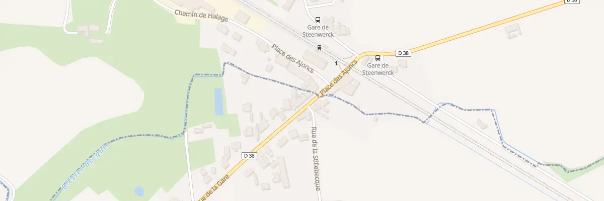Plan du 76 Rue de la Gare à Steenwerck