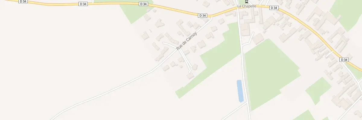 Plan du 11 Rue du Carnoy à Mercatel