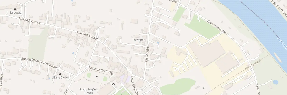 Plan du 9 Rue de Seine à Thomery