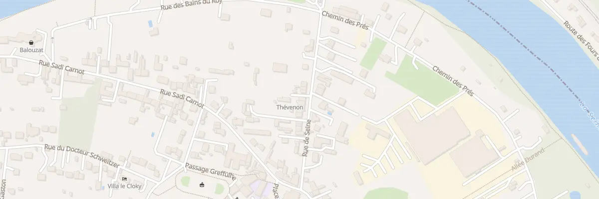 Plan du 17B Rue de Seine à Thomery