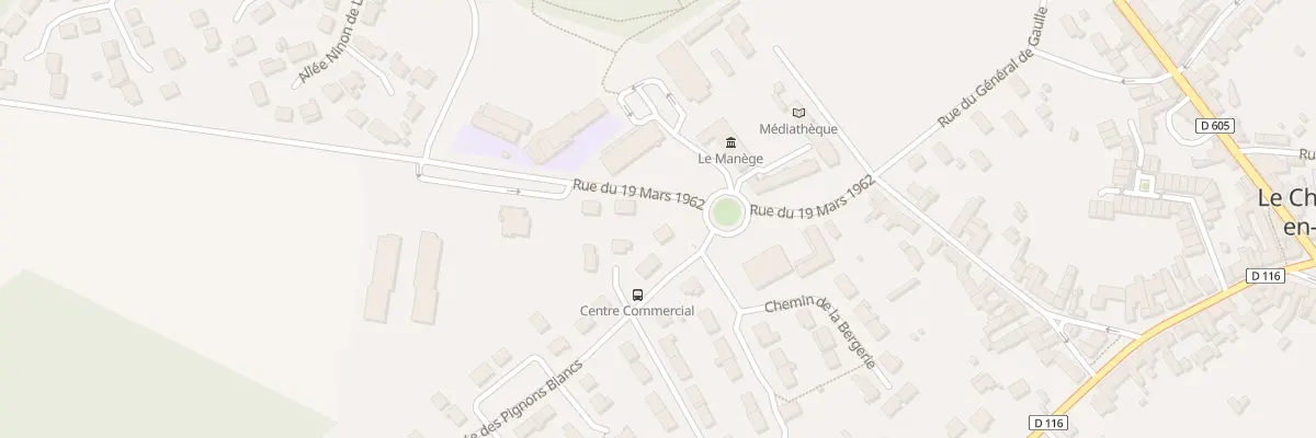 Plan du 58 All des Pignons Blancs au Châtelet-en-Brie