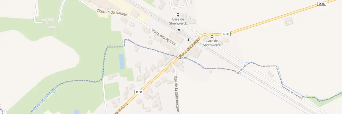 Plan du 78 Rue de la Gare à Steenwerck