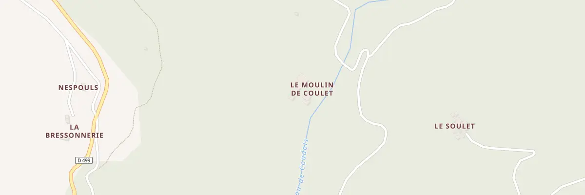 Plan du 5063 Le Moulin de Coulet à Ayssènes