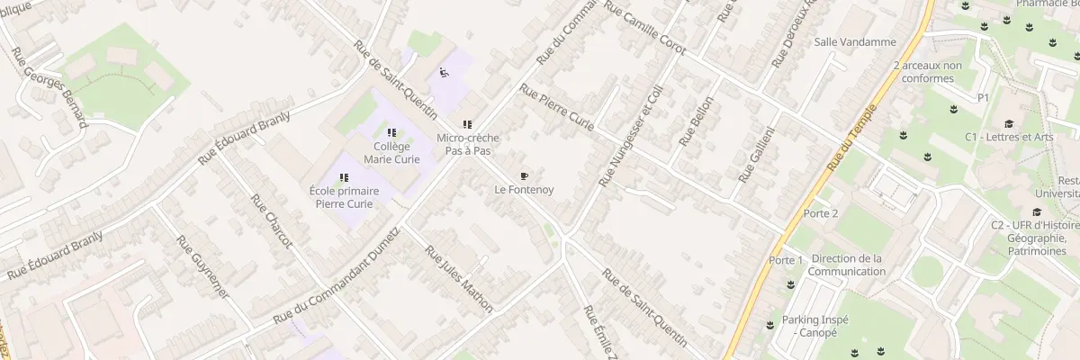 Plan du 63 Rue de Saint - Quentin à Arras