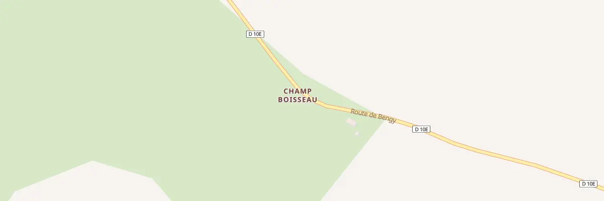 Plan du 3 Rte de Bengy à Flavigny