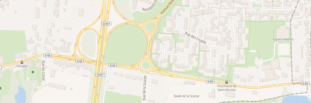 Plan du 40 Rue du Hameau des Perdrix à Saint-Nicolas