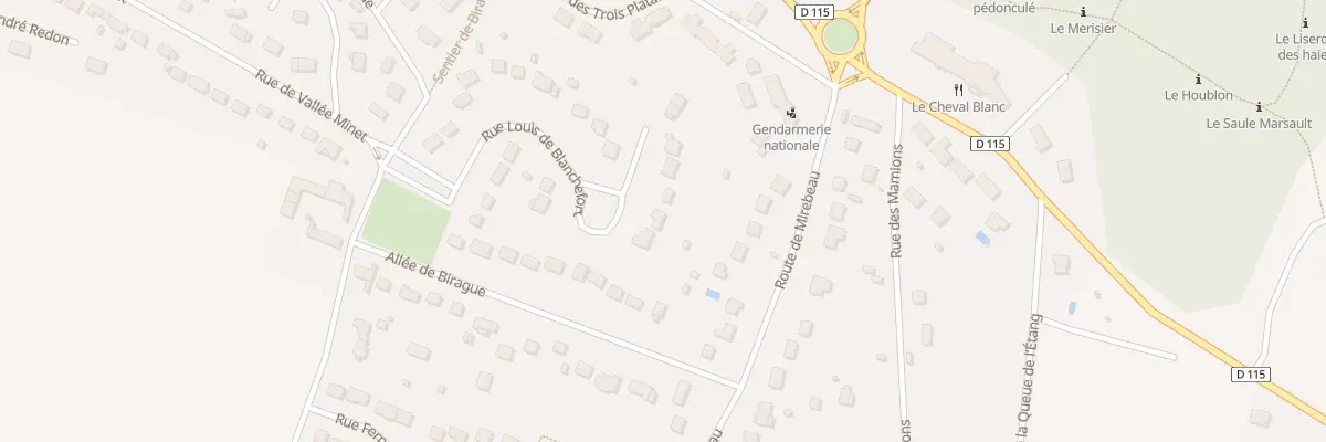 Plan du 15 Rue Louis de Blanchefort à Ferrières-en-Gâtinais