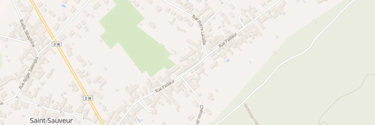 Plan du 258 Rue Pasteur à Saint-Sauveur