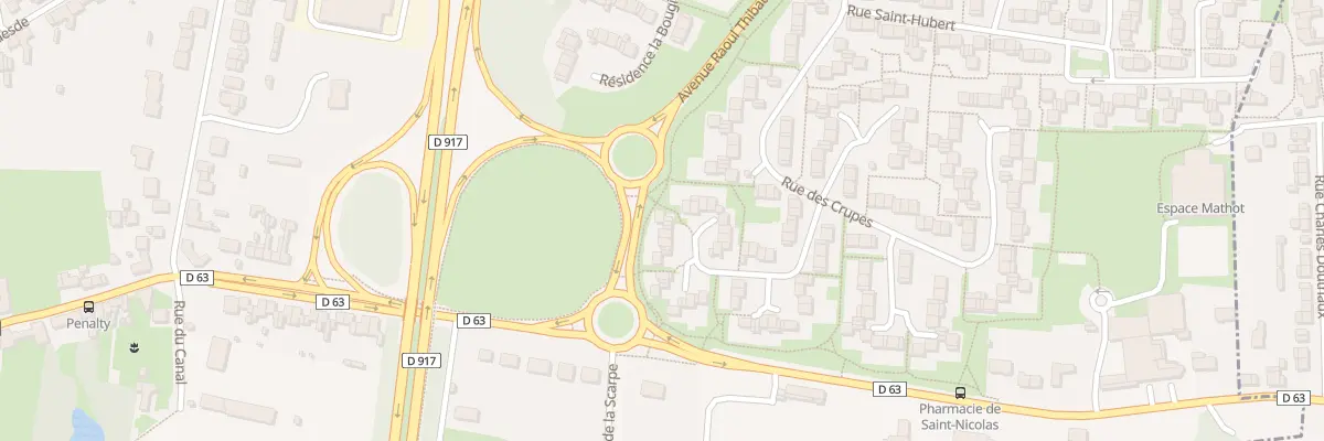 Plan du 34 Rue du Hameau des Perdrix à Saint-Nicolas