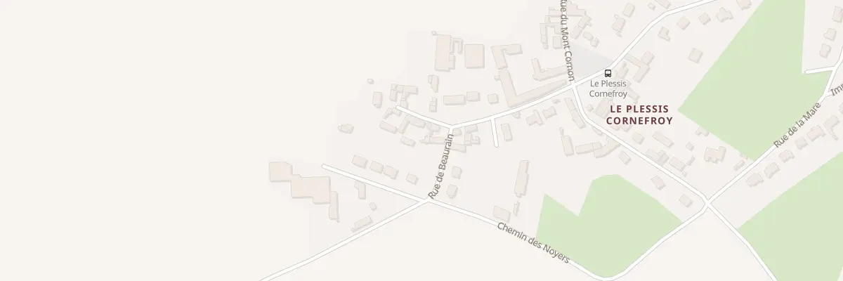 Plan du 23 Imp de Chaversy à Trumilly