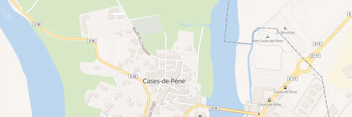 Plan du 8 Rue Jaoumets à Cases-de-Pène