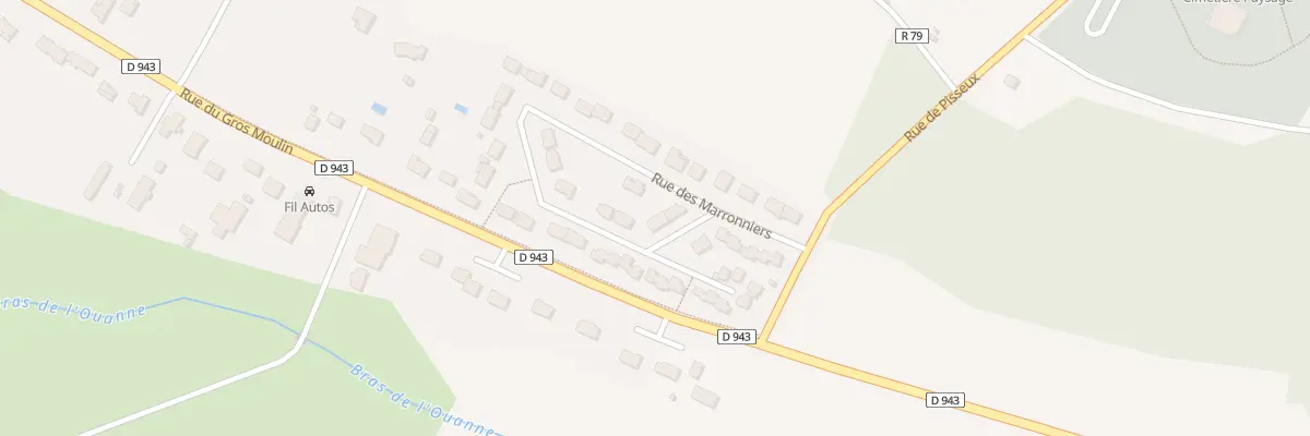 Plan du 42 Rue des Tilleuls à Amilly