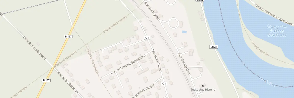 Plan du 95 Rue Victor Hugo à Moret-Loing-et-Orvanne