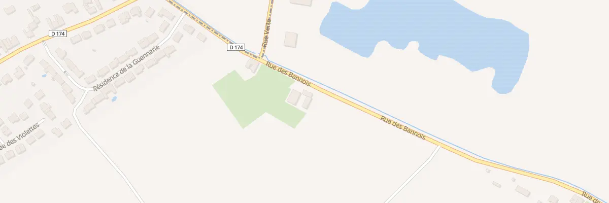Plan du 118 Rue des Bannois à Laventie