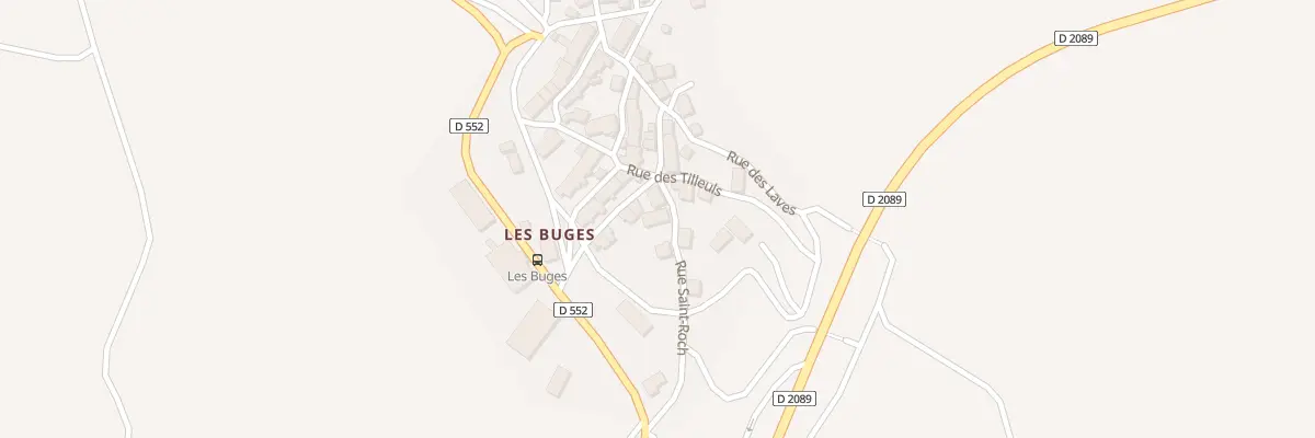 Plan du 5089 Buges à Perpezat