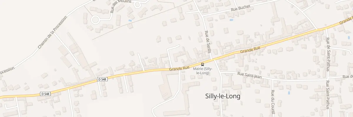 Plan du Chef de la Ville à Silly-le-Long