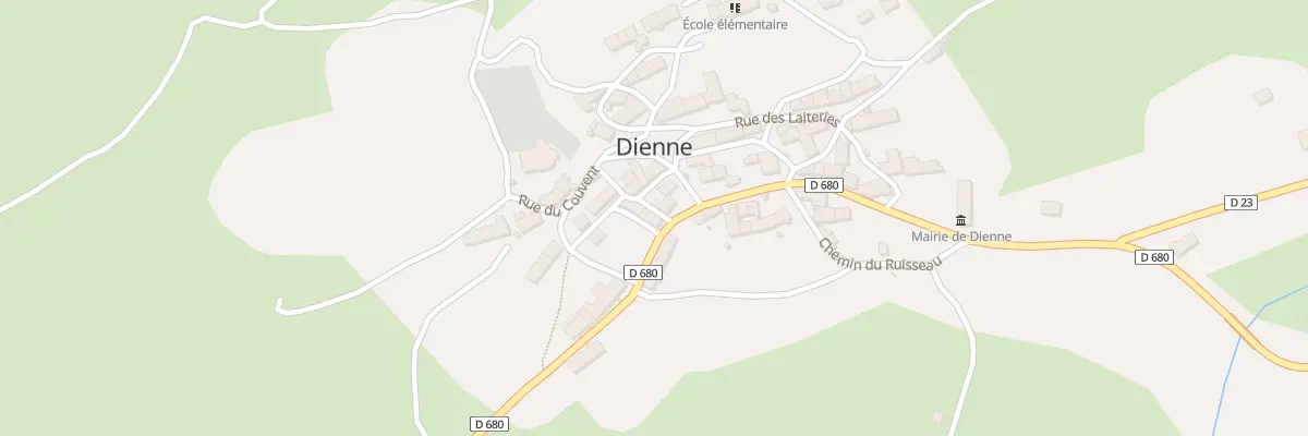 Plan du 5113 Le Bourg à Dienne